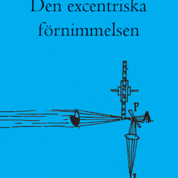 Omslaget till Hausmanns bok Den excentriska förnimmelsen